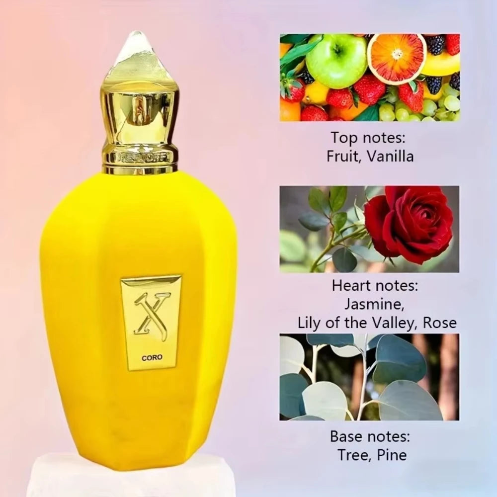 100ml Classic Unisex Eau de Parfum | Arabic Fruity Floral Scent | Long-Lasting Fragrance, Ideal Dating Gift
