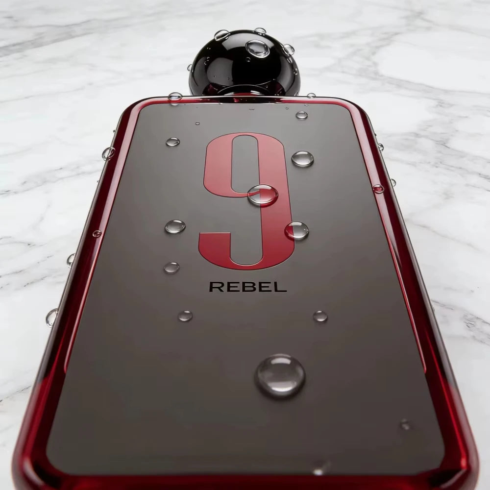 9 PM Red Unisex Eau de Toilette Spray 3.4 oz (100ml) | Natural Long-Lasting Fragrance
