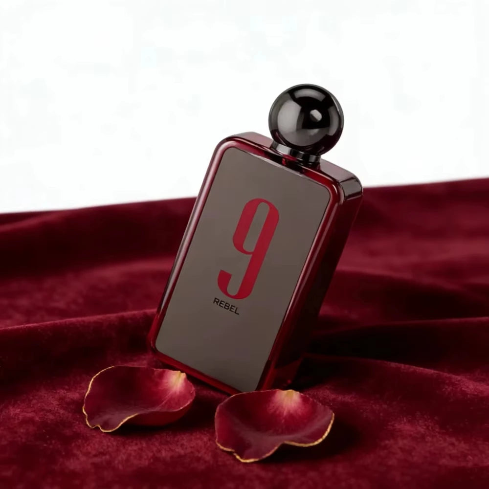 9 PM Red Unisex Eau de Toilette Spray 3.4 oz (100ml) | Natural Long-Lasting Fragrance