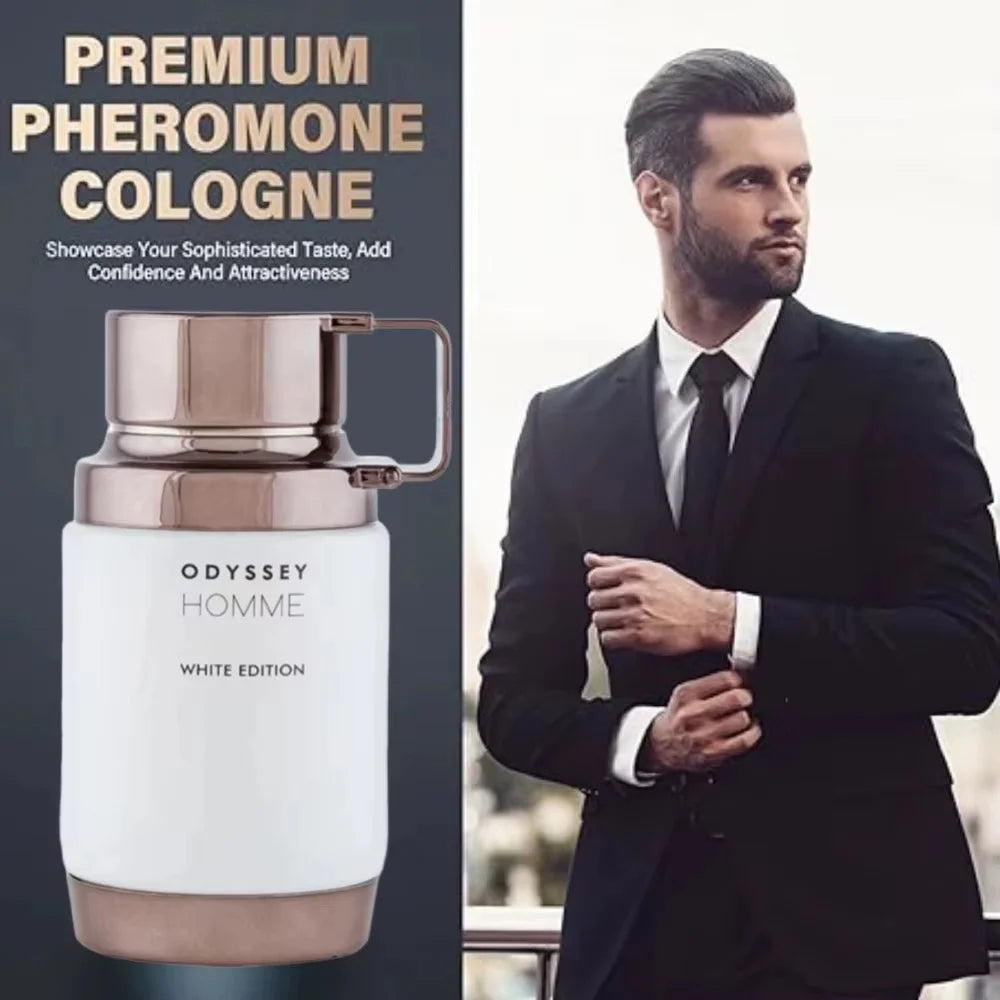 Armaf Odyssey Homme Sky Eau De Parfum For Men 3.4 Oz | Formaldehyde Free, Long Lasting Floral Woody Scent