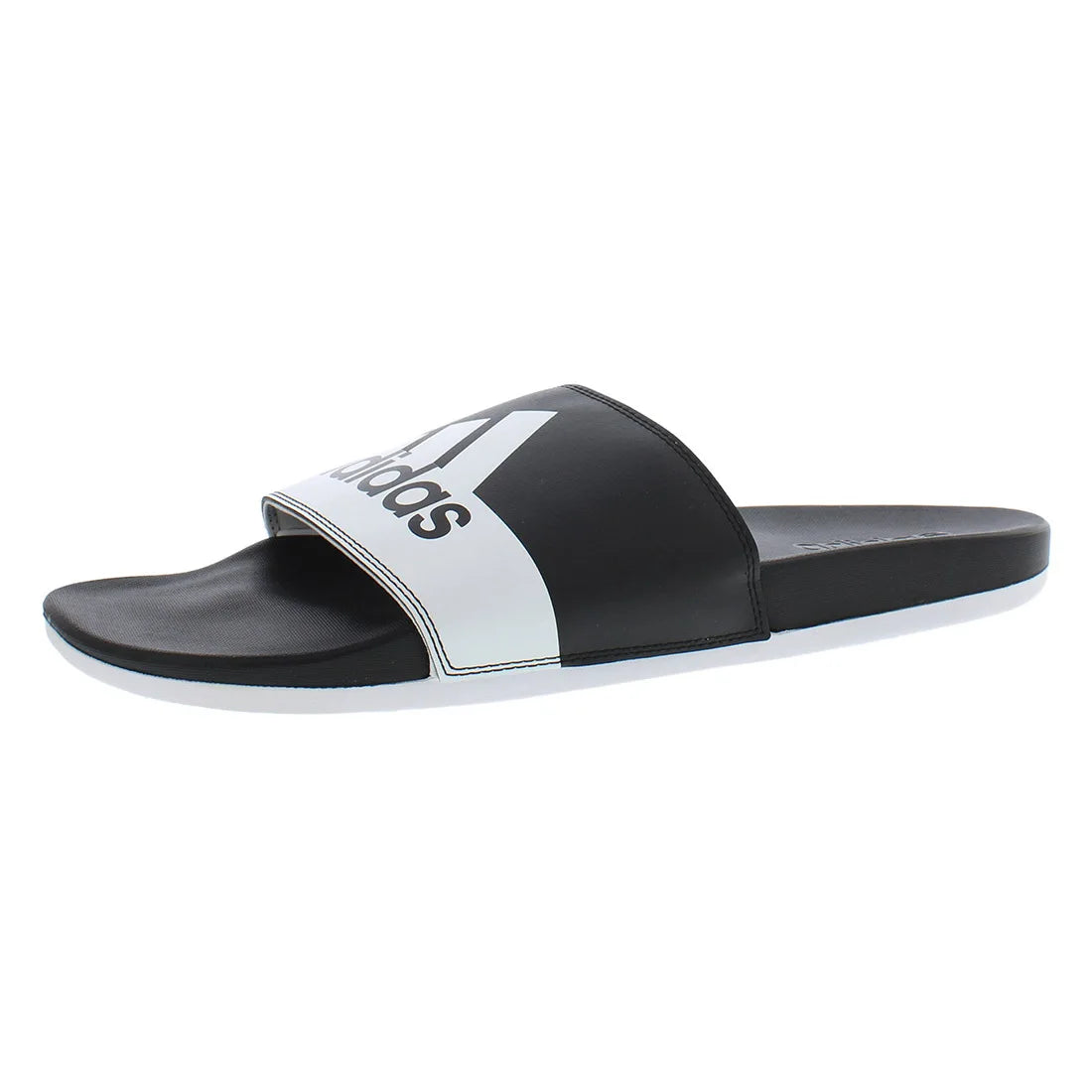 For Adilette Comfort Unisex Slides for Black/White Color | 100% Authentic Made in China Model MSS-TMGV9712