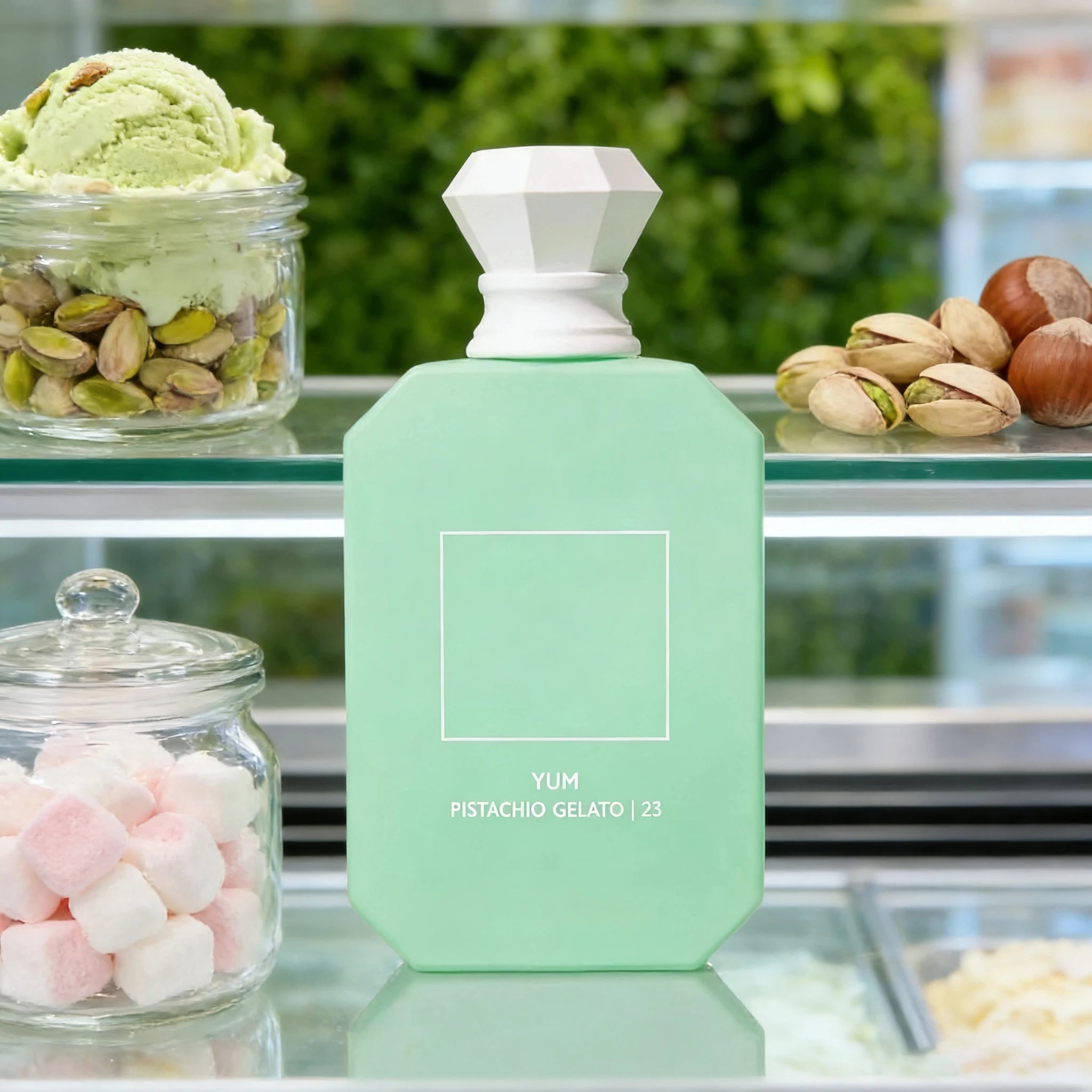 KAY'AL'I 33 Pleasant pistachio ice cream, intense and lasting perfume, bergamot, pistachio ice cream, hazelnut, sweet rum and ca