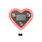Car LED Love atmosphere window light decoration lights glowing Solar lights USB wiring car modification neon Car Decoration