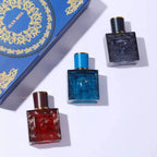 Men's Brand Perfume Set 3pcs Spray | Flirting Pheromone Cologne | Long-Lasting Irresistible Gentleman's Fragrance