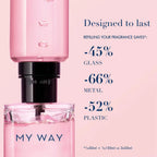 MY WAY Women Eau de Parfum Long Lasting Woody Floral Fragrance Spray Luxury Perfume Gift for Her