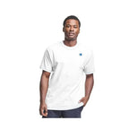 Champion Script Ls Tee Boys Active Shirts & Tees Color: White/Blue  100% Authentic