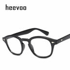 Johnny Depp Eyeglasses Men Spectacle Frame Lemtosh Style Glasses Transparent Lens Brand Designer Computer Male Round Vintage