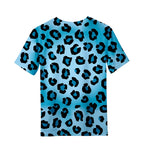 Children's Clothing Leopard Print Girls Clothes 2 to 8 Years Blouse for Girls Short Sleeve Tee Tops Fashion Children's T-Shirts