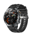 AK87 Outdoor Smart Watch Big Screen 1.7" HD Large Screen 100+ Sports BT Call Flashlight Compass Fitcloudpro IP68 SOS Smartwatch