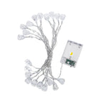13Ft Diamond Chinese Cabbage  LED  String Lights  20 LED  Animal Shape Lights Battery Operated with 2 Modes Indoor Decorations