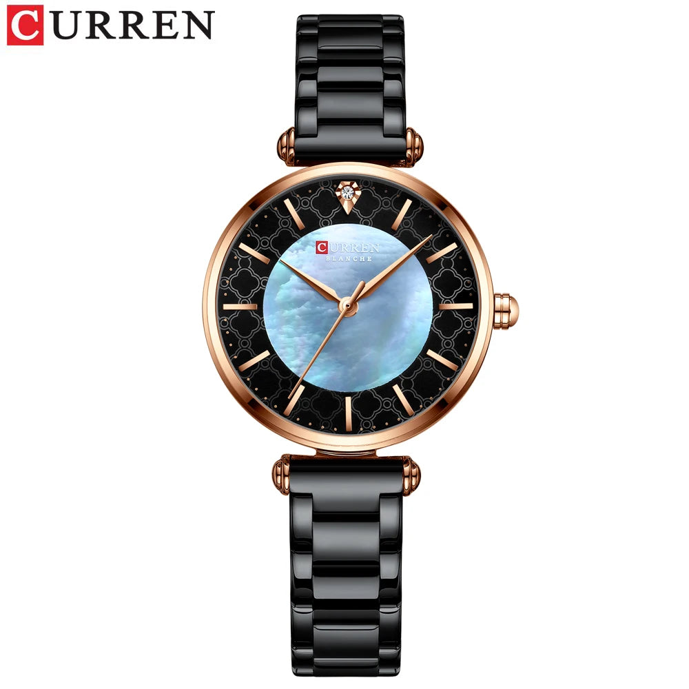 New Fashion Watch Women CURREN Top Brand Ladies Creative Steel Women Bracelet Watches Female Waterproof Clocks Relogio Feminino