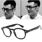 Johnny Depp Eyeglasses Men Spectacle Frame Lemtosh Style Glasses Transparent Lens Brand Designer Computer Male Round Vintage