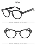 Johnny Depp Eyeglasses Men Spectacle Frame Lemtosh Style Glasses Transparent Lens Brand Designer Computer Male Round Vintage
