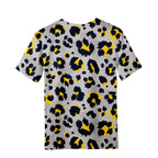 Children's Clothing Leopard Print Girls Clothes 2 to 8 Years Blouse for Girls Short Sleeve Tee Tops Fashion Children's T-Shirts