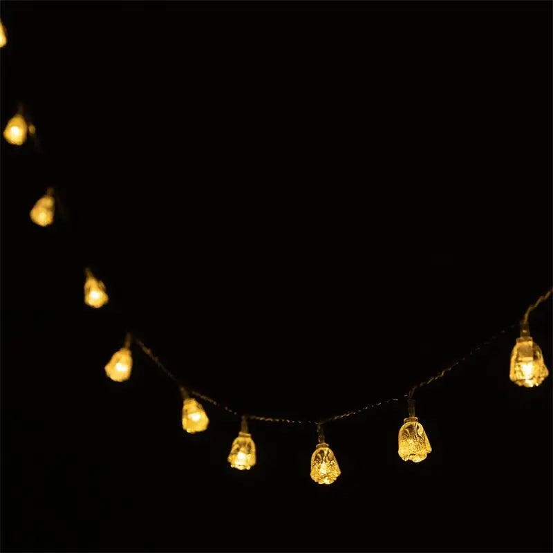 13Ft Diamond Chinese Cabbage  LED  String Lights  20 LED  Animal Shape Lights Battery Operated with 2 Modes Indoor Decorations