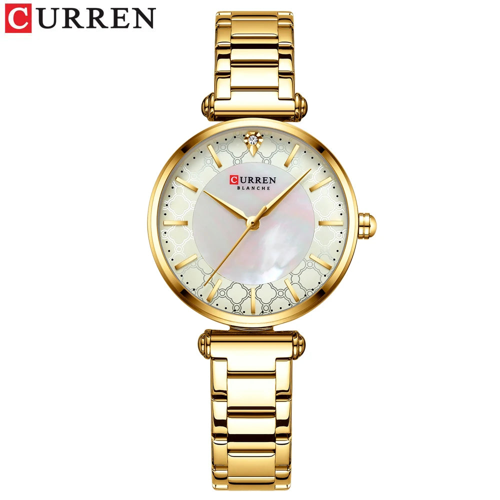 New Fashion Watch Women CURREN Top Brand Ladies Creative Steel Women Bracelet Watches Female Waterproof Clocks Relogio Feminino