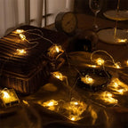 13Ft Little Bee String Lights 20 LED Fairy Lights Waterproof Light up Battery Operated with 2 Modes Indoor Decorations