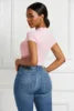 Europe and the United States Foreign Trade Irregular New Women's Slimming New Sexy Solid Color Base Bodysuit in Stock