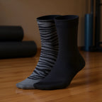 For Sheer Training Womens Athletic Socks Color Black/Grey 100% Authentic Model MSS-CU8401903