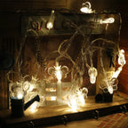 13Ft Little Bee String Lights 20 LED Fairy Lights Waterproof Light up Battery Operated with 2 Modes Indoor Decorations