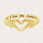 H436 Lovers Rings 925 Silver Romantic Unisex Gift Fine Jewelry