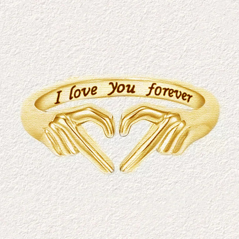 H436 Lovers Rings 925 Silver Romantic Unisex Gift Fine Jewelry
