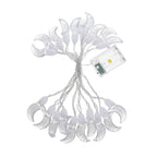 13Ft Water Droplets Bubbles Moon String Lights  20 LED Christmas Fairy Lights Battery Operated with 2 Modes Indoor  Decorations