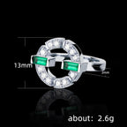F459 Rose Gold Diamond Ring With Baguette Cut Natural Diamonds For Women Everyday Wear