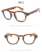Johnny Depp Eyeglasses Men Spectacle Frame Lemtosh Style Glasses Transparent Lens Brand Designer Computer Male Round Vintage
