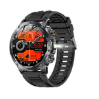 AK87 Outdoor Smart Watch Big Screen 1.7" HD Large Screen 100+ Sports BT Call Flashlight Compass Fitcloudpro IP68 SOS Smartwatch