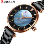 New Fashion Watch Women CURREN Top Brand Ladies Creative Steel Women Bracelet Watches Female Waterproof Clocks Relogio Feminino