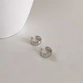Fashion Exquisite Rhinestone Decor Ear Cuff earring for Woman Ear 2025 Summer New Arrival Christmas Jewelry Gift