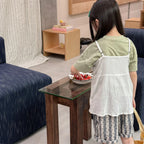 2026 Summer New Children Sleeveless Loose T Shirts Cotton Girls Versatile Sling Vest Toddler Thin Casual Tops Kids Clothes