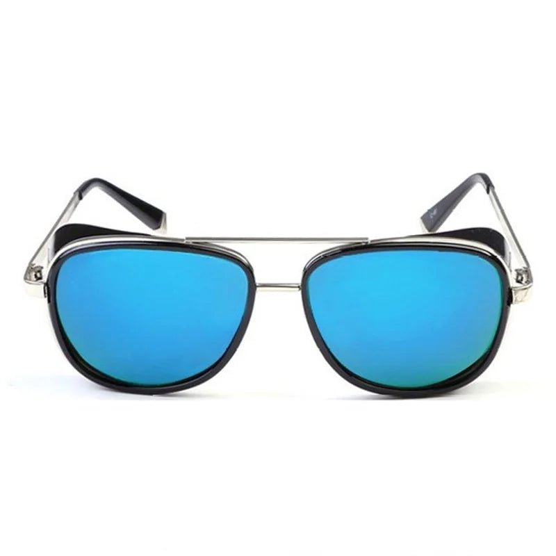 Fashion Steampunk Sunglasses Men Brand Mirror Designer Sun Glasses for Women Punk Vintage Red Sunglasses UV400