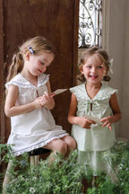 2026 Summer New Girls Cute Lace Short Skirts Cotton Children Preppy Style Princess Dress Baby Girl Sweet Skirts Toddler Clothes
