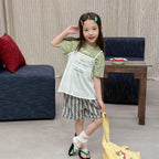 2026 Summer New Children Sleeveless Loose T Shirts Cotton Girls Versatile Sling Vest Toddler Thin Casual Tops Kids Clothes
