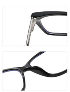 Fashion TR90 Retro Cat Eye Anti-blue Light Glasses Frame Women New Ultra-light Frame Glasses