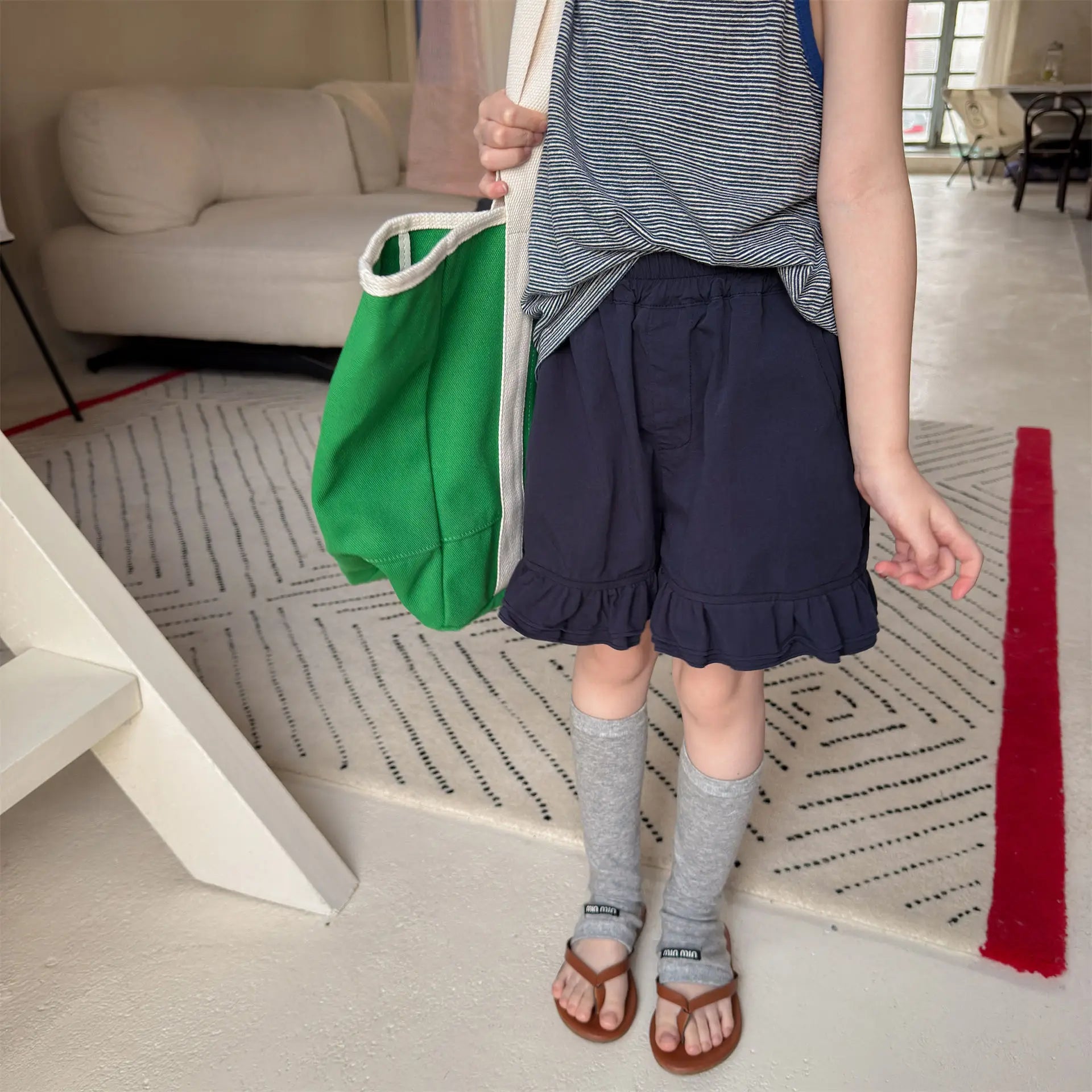 2026 Summer New Girls Cute Lace Shorts Solid Toddler Casual Shorts Cotton Children Versatile Loose Shorts Kids Clothes