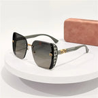 2026 Unisex Large-Frame Fashion Glasses, Trendy Square Sunglasses, Trendy Beach Eyewear, Retro Design for Daily Wear, Photography, Travel, Beach, All Seasons