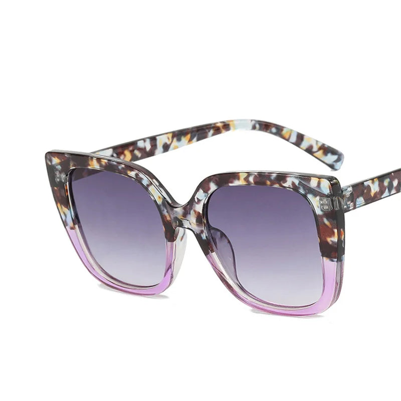 New Fashion Square Sunglasses Designer Luxury Women 2023 Cat Eye Sun Glasses Female Classic Retro Trendy Gradient Eyewear Shades