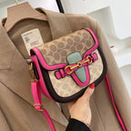 Luxury Versatile Women's Chain Bag Handbags 2024 Hot Sale Retro Designer Crossbody Shoulder Purses Small Square Bag Women Clutch