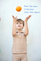 AS 2024 Girls Clothes Short Sleeve 3/4 Kids Boys Clothes For Summer Outfits Girls Clothing Children Ribbed Sets Dress