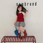 2026 Summer New Children Plaid Shorts Cotton Girls Cute Loose Culottes Kids Fashion Casual Shorts Toddler Clothes
