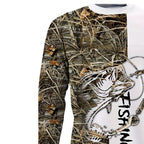 Fishing Shirts Men's T-Shirts Long Sleeve Mens Clothes Autumn Streetwear Crew Neck Pullovers Mens T Shirt Casual Men Clothing