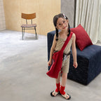 2026 Summer New Children Sleeveless Clothes Set Girls Thin Letter Print Sling Vest + Shorts 2pcs Suit Kids Cotton Outfits