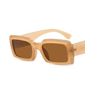 2022 Pink Shades Women Small Sunglasses Black Fashion Square Glasses Vintage Retro Green Glasses Female Unisex Oculos Feminino