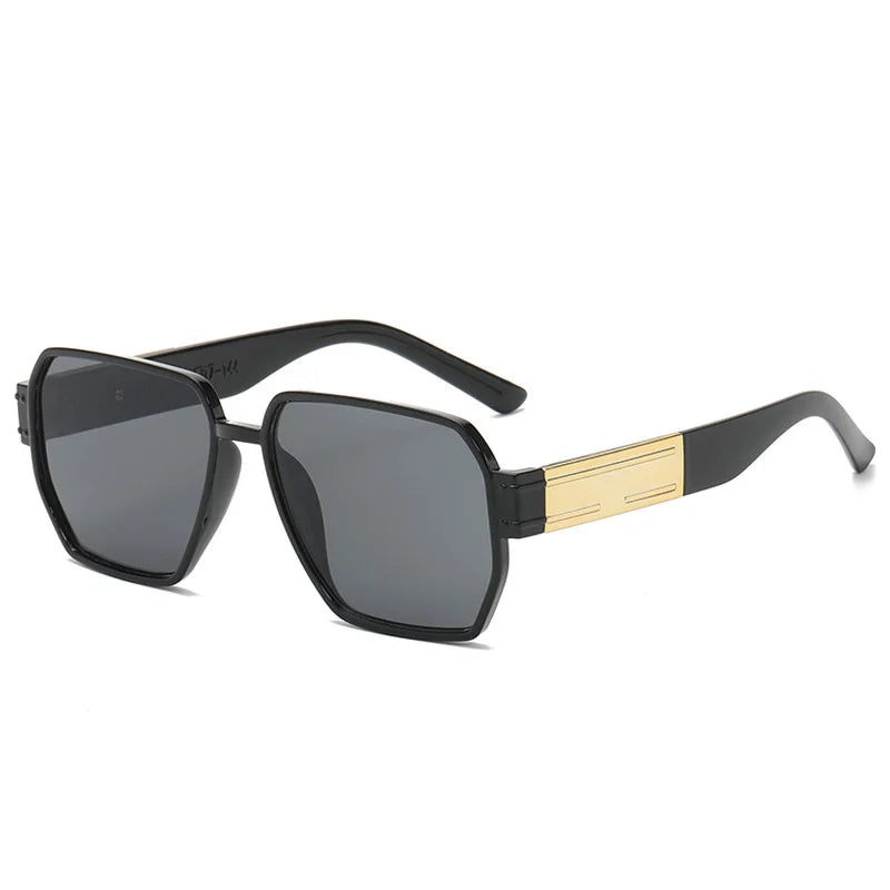 New Fashion Square Oversized Sunglasses Women Big Frame Colorful Sun Glasses Female Oculos Unisex Black Shades Gafas De Sol