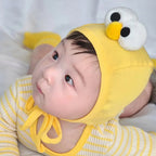 2026 Spring New Baby Long Sleeve Bodysuit + Hat Infant Girls Cute Thin Striped Jumpsuit Newborn Toddler Cotton Clothes 0-24M