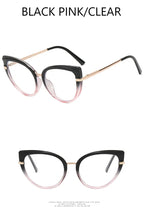 Fashion Anti Blue Light Cat Eye Glasses Frame Blue Light Blocking Eyeglasses Frame for Women Optical Eyewear Cateye Accessories