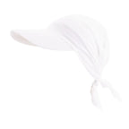 Summer Bandana Breathable UV Protection Cycling Turban With Brim Men Women Outdoor Sunscreen Fishing Headscarf Beach Sun Hat